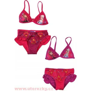 Dívčí plavky Plavky Frozen Ledové království > varianta 284-růžová > 98
