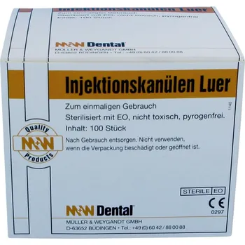 Injekční jehla M+W Jehly inj. Luer - 0,5x25mm 100ks oranžová