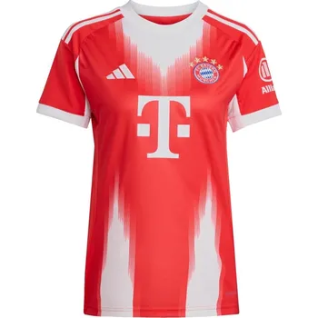 Dámské tričko adidas Bayern Munich Home Shirt 2025 2026 Womens Red 14 (L)
