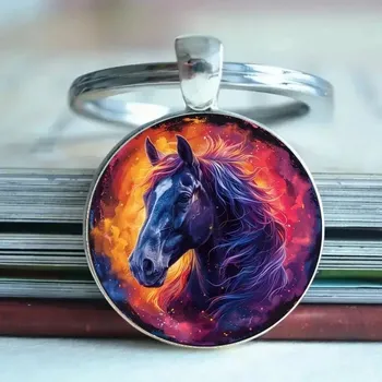 Přívěšek na klíče kůň