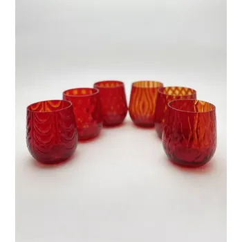 Vybavení pro přežití Souprava sklenic - různé optiky granát 5+1 ZDARMA | 99405