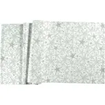 Sander Ubrus Stelle s motivem hvězd, Ø 170 cm, ecru / silver 885137-21