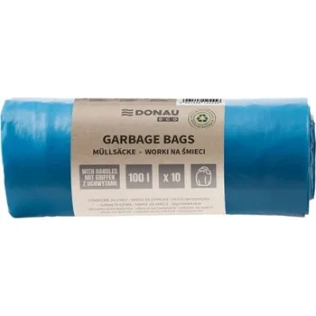Pytle na odpadky Pytle na odpadky Donau ECO - modré, 100 l, 10 ks