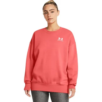 Dámská mikina Dámská mikina Under Armour Essential Fleece OS Crew velikost S coho