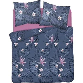 Stavebnice Playmobil Povlečení z bavlněného saténu květiny - fialová