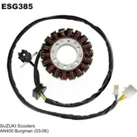 ELECTROSPORT vinutí alternátoru (stator) SUZUKI AN 400 BURGMAN (03-06) (ELECTROSPORT vinutí alternátoru (stator) SUZUKI AN 400 BURGMAN (03-06))