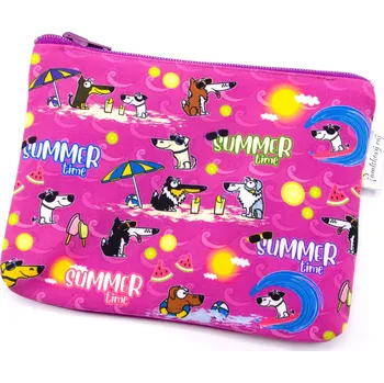 Kosmetická taška Pamlskový Ráj Univerzální taštička - Summer Vyberte barvu: růžová (summer)