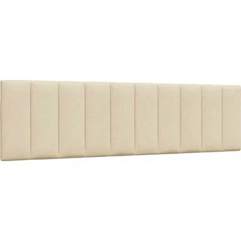 Bytový textil vidaXL Polštář na čelo postele Hanko 180 cm textil [4019179] Barva: krémová