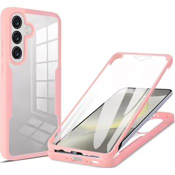 Pouzdro na mobilní telefon JP Defense colorful obal, Samsung Galaxy A56, růžový