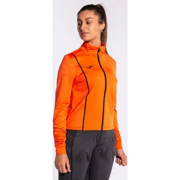 Dámská mikina CHALLENGE FULL ZIP SWEATSHIRT ORANGE-Dámská mikina - Velikost L