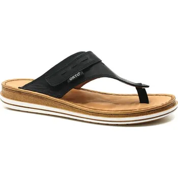 Dámské žabky ORTO PLUS 4381-60V černé, dámské žabky vel.40 (Orto plus 4381-60V)