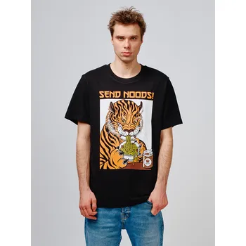 Pánské tričko Never Enough Triko Baues Send Noods Velikost: L