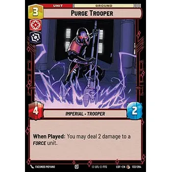 Karetní hra Purge Trooper 133/264 - Legends of the Force Typ karty: Foil