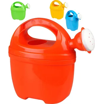 Hračka na písek Konvička Androni dětská pastelová 1l s kropítkem kytička 4 barvy | 25