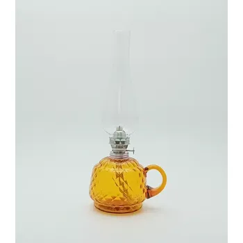 Petrolejová lampa Petrolejová lampa Lucie - Káro - amber | 96187