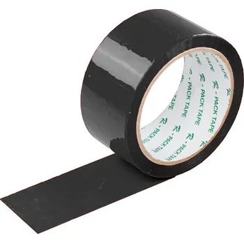 Lepicí páska Q Balící páska lepící barevná, 50x66 m, černá