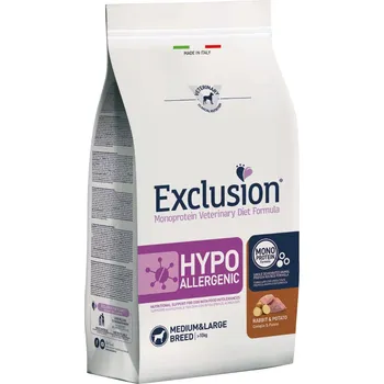 Krmivo pro psa 2x12kg Exclusion Diet Hypoallergenic Medium/Large Adult Duck & Potato