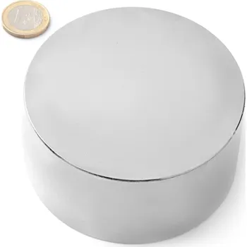 Dekorativní magnet Neodymový magnet kotouč Ø 100 mm, v. 50 mm, síla 410 kg