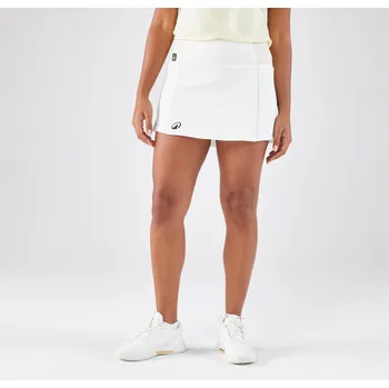 Dámská sukně KUIKMA Dámská tenisová sukně Dry Hip Ball XL BÉŽOVÁ|BÍLÁ