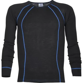 Pánské termoprádlo Funkční tričko s dlouhým rukávem ARDON®NAVI černo-modrá S
