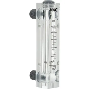 Filtrace vody MWG Průtokoměr 25-250 l/hod, 1/2", montáž na panel