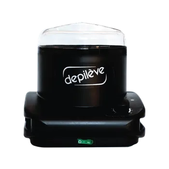 Depilève Ohřívač na vosk BLACK 400 g – pro plechovky Profesionální ohřev vosku
