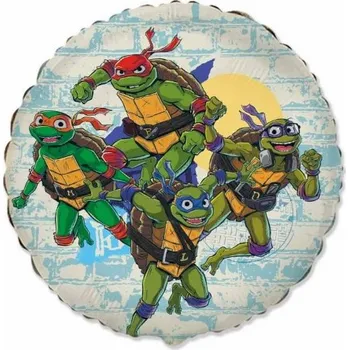 Balónek Fóliový balonek Želvy Ninja – 45 cm