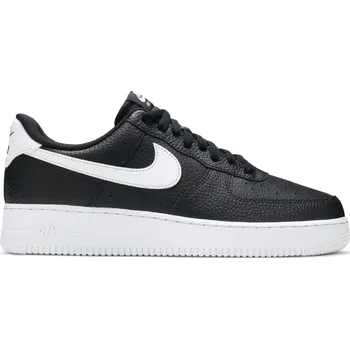 Pánské tenisky Nike Air Force 1 Low '07 Black White Pebbled Leather Velikost: 36,5