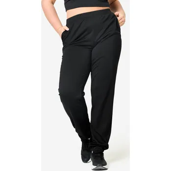 DOMYOS Dámské fitness tepláky hřejivé 2XL / W39 L31 ČERNÁ