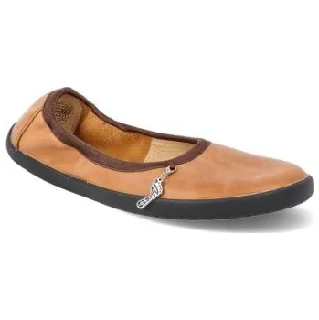 Dámské baleríny Baleríny ZKAMA SHOES BALLERINA - Latte 38 hnědá