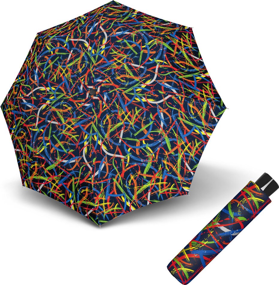 Doppler Mini Fiber EXPRESSION - dámský skládací odlehčený deštník