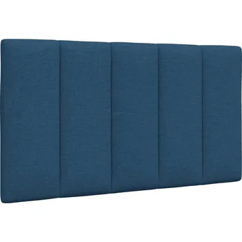 vidaXL Polštář na čelo postele Hanko 90 cm textil [4019145] Barva: Modrá