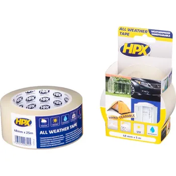 Lepicí páska Transparentní páska pro opravu skel a pláten 25 m