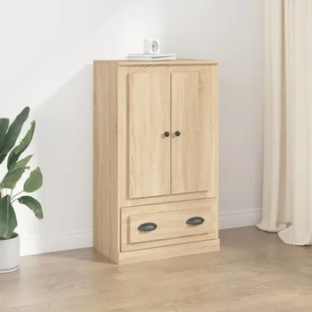 vidaXL Skříň highboard 60 x 35,5 x 103,5 kompozitní dřevo [816297] Barva: dub sonoma