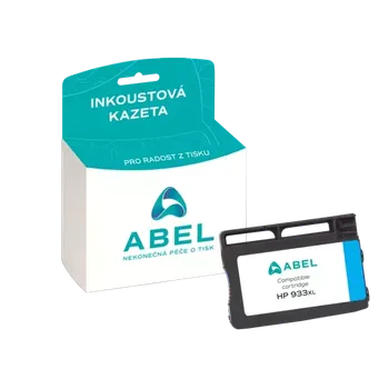 Náplň ABEL No.933XL, CN054AE azurová pro tiskárny HP (825 stran)