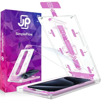JP SimpleFlow Tvrzené sklo s jednoduchou aplikací, Samsung Galaxy S25 Plus
