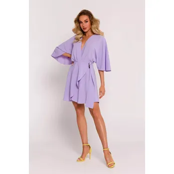 Dámské šaty Dámské šaty M785 fialkové - MOE S