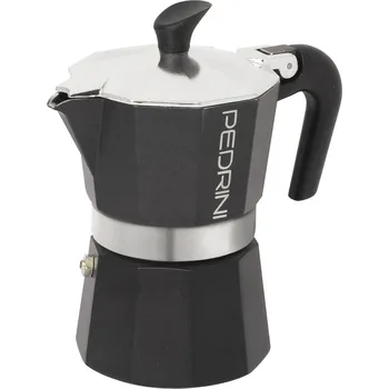 Moka konvice Pedrini Aroma černá (různé velikosti) Objem v⁠ porcích: 3 porce