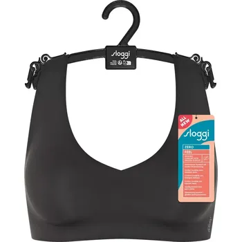 Podprsenka TOP SLOGGI ZERO FEEL 2.0 BRALETTE černá M