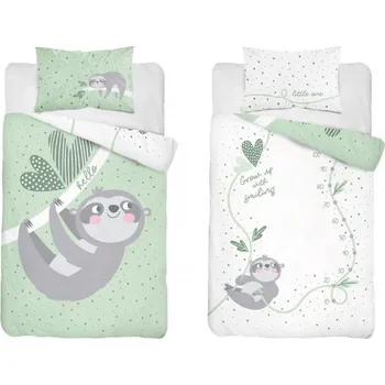 Stavebnice Playmobil Oboustranné bavlněné povlečení koala - bílozelené