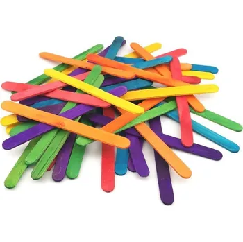 Nanuková dřívka barevná 50ks