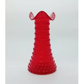 Vybavení pro přežití Váza 32cm - Hobnail - Ananas - granát | 96579