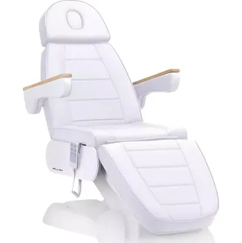 Pedikérské křeslo Elektrické kosmetické křeslo Sillon Lux, 3 motory - studená bílá