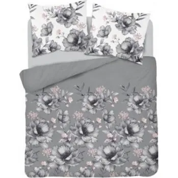 Stavebnice Playmobil Povlečení z bavlněného saténu květiny - šedá