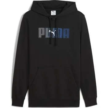 Pánská mikina Pánská mikina Puma ESSENTIALS LOGO LAB HOODIE FL XXL Černá, Mix, Bílá