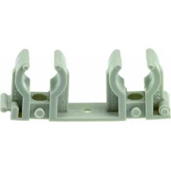 Vodovodní potrubí Držák dvojitý 70.2525 PPR, 25 mm