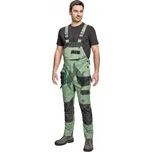 Pánské pracovní kalhoty s laclem Červa DAYBORO Velikost oděvu: 60, Varianta: Petrolejově - černá