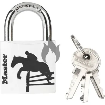 Master Lock 3430EURDSPO_horse visací zámek z pevného hliníku 30 mm