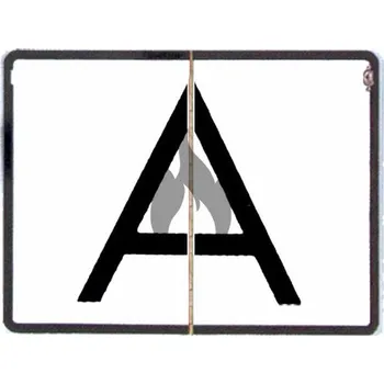 Reflexní sklopná tabule A