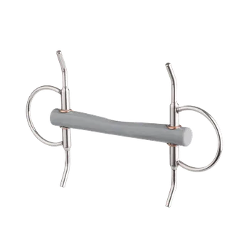 Udidlo pro koně Udidlo roubíkové nelomené Comfort BERIS, tvrdé, 18 mm, 120 mm